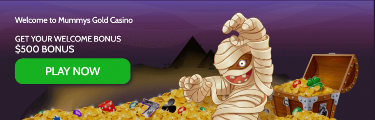 mummys gold bonus code